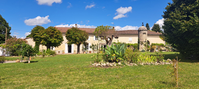 Propriété avec gîte à vendre au coeur de l'Entre-Deux-Mers