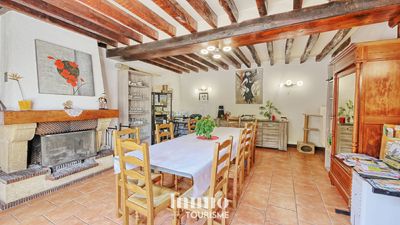 salle à manger des Chambres d'hôtes à vendre près Cheverny 