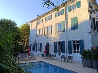 hotel particulier avec Chambres d'hôtes à vendre centre Alès dans le Gard