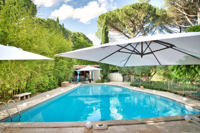 Piscine des Gîte et chambres d'hôtes à vendre près d'Uzès dans le Gard