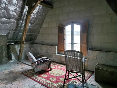 Vue sur Loire de la Propriété à vendre à St-Clément-des-Levées en Maine-et-Loire