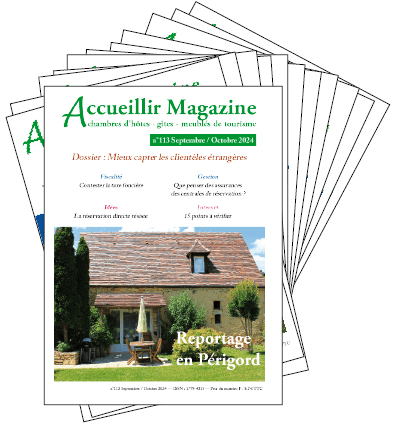 Abonnement à Accueillir Magazine