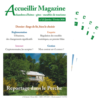 Abonnement à Accueillir Magazine